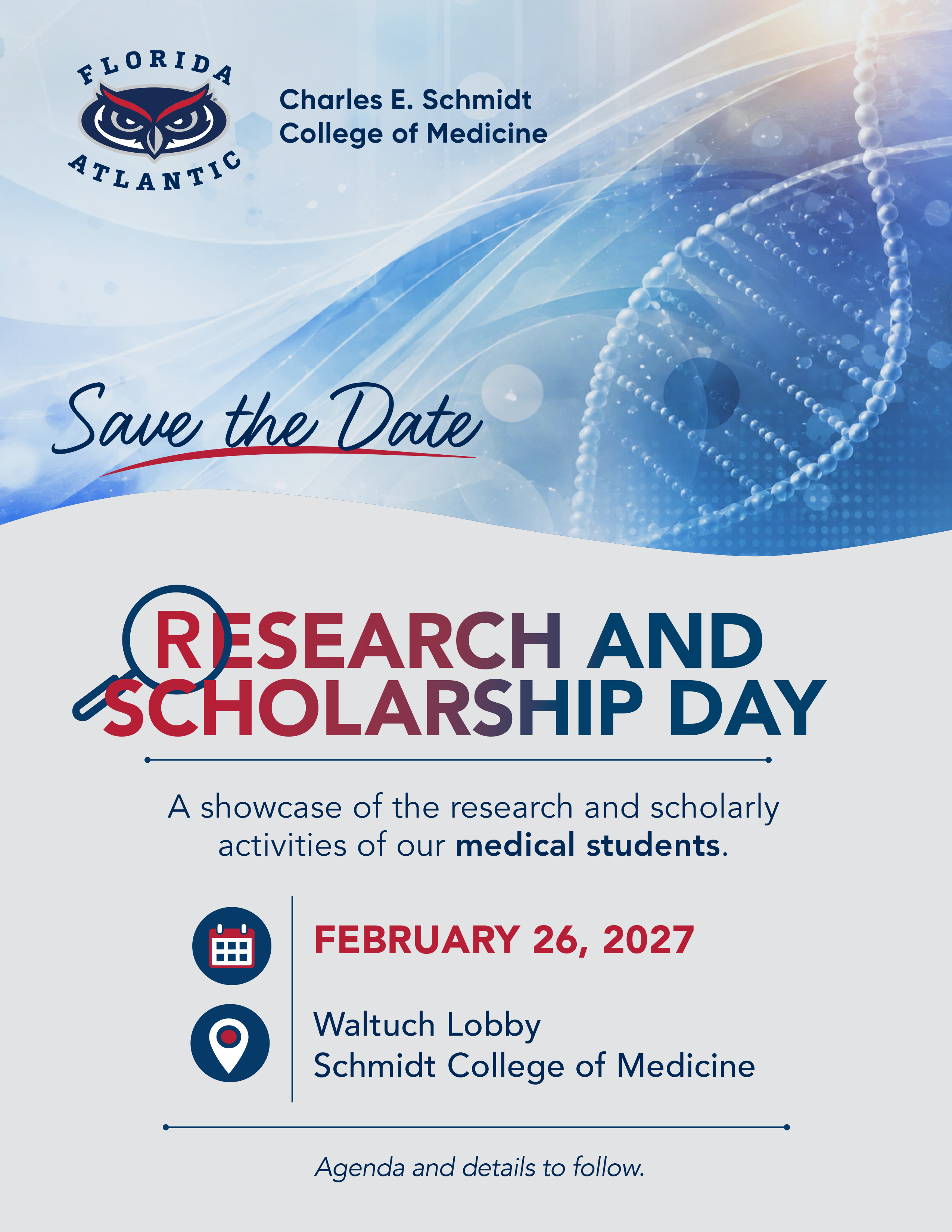 2027 Medical Student Research And Scholarship Day