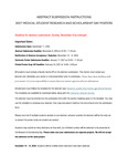 Abstract Submission Instructions