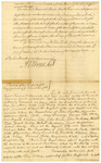 Letter from William Pinkney, 1820. by Francis Bernard
