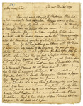 Letters from Nathaniel Freeman, Jr. to Nathaniel Freeman, Sr., 1797-1798 by Richard Peters