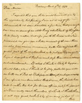 Letters from Russel Freeman to Elizabeth Freeman, 1829 by Robert Auchmuty