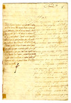 Letter from Rubrica de Felipe IV, 1663 by Philip IV King of Spain