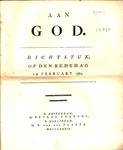 Aan God : dichtstuk, op den bededag in February 1782. by Simon Stijl and Petrus active Conradi