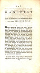 Aanspraak aan het leger der vrye Franschen; benevens het Manifest aan het Belgische volk door den generaal Dumourier... by Charles François Du Périer Dumouriez