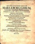Ad Celsissimum Ducem Marleborughium, S. Rom. Imperii Principem