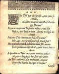 Ad Celsissimum Ducem Marleborughium, S. Rom. Imperii Principem