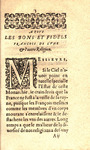 Advis a tovs les bons et fidels Franc̜ois de l'vne et l'autre religion.