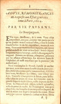 Advis, remontrances et reqvestes avx Estats generavx tenvs à Paris, 1614 par six paisans.