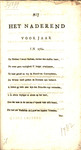 Bij het naderend voor jaar in 1782.
