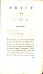 Brief van C. aan X. over de brieven van A. aan Z.