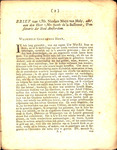 Brief van Mr. Nicolaes Muys van Holy, advt. aan den heer Mr. Jacob de la Bassecour, pensionaris der stad Amsterdam. by Nicolaas Muys van Holy