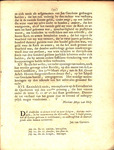 Brief van Mr. Nicolaes Muys van Holy, advt. aan den heer Mr. Johan van den Broek, by Nicolaas Muys van Holy