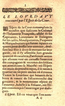 Le lovrdavt de Champagne : Rencontré par l'Esprit de la Cour, à la monstre qui se faisoit au Pré aux Clercs pres de Paris mis en dialogue par A.C. by Pierre Beaunis de Chanterain
