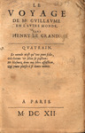 Le Voyage de Me. Gvillavme en l'avtre monde, vers Henry le Grand. by Guillaume Maître