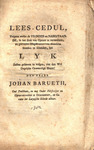 Lees-cedul, volgens welke de vrinden en nabestaande, by Nicolaas Hoefnagel