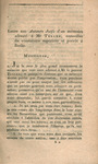 Lettre aux auteurs juifs d'un mémoire adressé à Mr. Teller, conseiller du consistoire supérieur, et prévôt à Berlin par J.A. de Luc. by J. A. de (Jean André) Luc and Wilhelm Abraham Teller