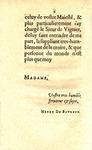 Lettre de Monseignevr le Prince de Condé, a la Royne regente. by Henri II de Bourbon prince de Condé and Marie de Médicis Queen consort of Henry IV, King of France