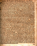 Lettre du Comte de Sunderland, a un Ami by Robert Spencer Earl of Sunderland