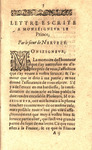 Lettre escrite a Monseignevr le Prince par le sieur de Nerveze. by Antoine de Nervèze and Toussaint Du Bray