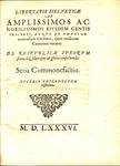 Libertatis Germanicae Qverela : Ad Illvstrissimos Ac Potentissimos Romani Imperij Principes by Nicolas Barnaud