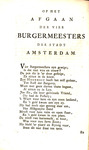 Regtvaardige bestraffing aan de mislyde borgeren van de Wyk N° 11.