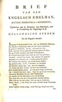 Regtvaardige bestraffing aan de mislyde borgeren van de Wyk N° 11.