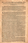 Relacion de la partida del serenissimo Principe de Vvalia : que fue a nueue de Setiembre deste año de 1623. by Andres Almansa y Mendoza and Diego Flamenco