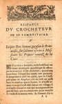 Responce dv crochetevr de la Samaritaine a Jacqves Bon-homme paisan de Beauuoisis : sur sa lettre escrite à Messieurs les princes retirez de la cour.