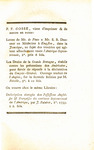 Seconde lettre de M. de Pinto, à l'occasion des troubles des colonies, : contenant des réflexions politiques sur les suites de ces troubles, & sur l'état actuel de l'Angleterre. by Isaac de Pinto and Pierre Frédéric Gosse