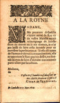 Seconde lettre de Monsievr de Vendosme, av roy : avec vne lettre à le Royne. by César de Bourbon duc de Vendôme and Louis XIII King of France