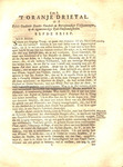 'T Oranje drietal, of, Bybel-oudheid-staats-oordeel en berispkundige, uitspanningen, op de tegenwoordige tyds-omstandigheden. Waar in word aangeweezen: by Johannes le Francq van Berkhey