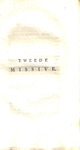 Twee Missiven by J. L. Kien and Bartholomé Wild