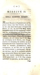 Twee Missiven by J. L. Kien and Bartholomé Wild