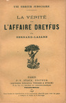 Une erreur judiciaire : la vérité sur la̕ffaire Dreyfus par Bernard-Lazare. by Bernard Lazare