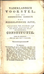 Vaderlandsch voorstel, aan het godsdienstige gedeelte der Nederlandsche natie,