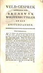 Veld-Gesprek, Tusschen by Nicolaas Hoefnagel and Gerrit Andries Willemsz