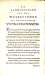 Verzameling van eenige gedigten, op de tegenwoordige tyd.
