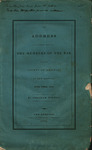 An address delivered before the members of the bar of the county of Bristol, Mass., at New-Bedford, June term, 1834 by Abraham Holmes and Benjamin T. Congdon