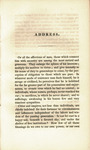 An address to the citizens of Boston on the XVIIth of September MDCCCXXX, the close of the second century from the first settlement of the city. by Josiah Quincy and John Henry Eastburn