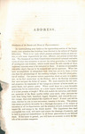 An address to the Legislature of Indiana, at the commencement of its session, December 6th, 1847. Upon popular education by one of the people. by Caleb Mills and John D. Defrees