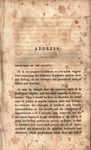 An address to the Phi Beta Kappa Society of Brown University : delivered 5th September, 1832 by Theron Metcalf and Liilly, Wait, Colman & Holden