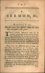 An anniversary sermon preached at Plymouth, December 23, 1776 : In grateful memory of the first landing of our worthy ancestors in that place, An. Dom. 1620. by Sylvanus, Conant