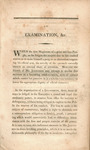 An examination of the president's reply to the New-Haven remonstrance; : with an appendix, containing the president's inaugural speech, the remonstrance and reply; together with a list of removals from office, and new appointments, made since the fourth o by Lucius Junius fl. Brutus and William Cranch