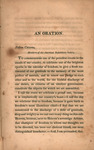 An oration commemorative of the character and administration of Washington, delivered before the American Republican Society of Philadelphia, on the 22d day of February, 1810. by Charles Caldwell and Bradford and Inskeep