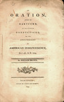 An oration spoken at Hartford, in the state of Connecticut : on the anniversary of American independence, July 4th, A.D. 1799 by William Brown and Hudson & Goodwin