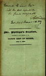 An oration, delivered at the request of the young men of Salem, July 4, 1831 by Stephen C. Phillips and Warwick Palfray