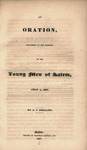 An oration, delivered at the request of the young men of Salem, July 4, 1831 by Stephen C. Phillips and Warwick Palfray