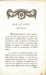 An oration, pronounced July 4, 1800, at the request of the inhabitants of the town of Boston : in commemoration of the anniversary of American independence by Joseph Hall and Manning & Loring