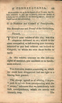 An address to the inhabitants of Pennsylvania by those freemen of the city of Philadelphia, who are now confined in the Mason's Lodge, by virtue of a general warrant : signed in Council by the Vice President of the Council of Pennsylvania. by Council of Pennsylvania