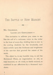 Battle of New Market, Va., May 15th, 1864 : an address repeated by John S. Wise, Esq., a cadet in the Corps of 1864, by John S. Wise and Virginia Military Institute.